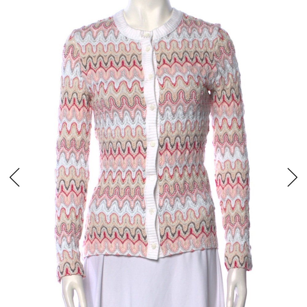 Missoni Striped Crew Neck Sweater